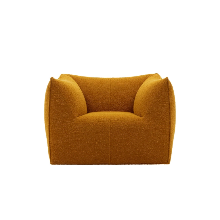 LA BAMBOLA Sila Bouclé ocre B&B ITALIA