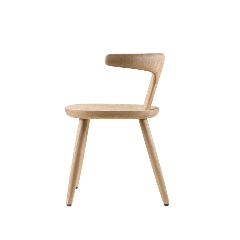 Dining Chair BUNNA Oak White ZANAT