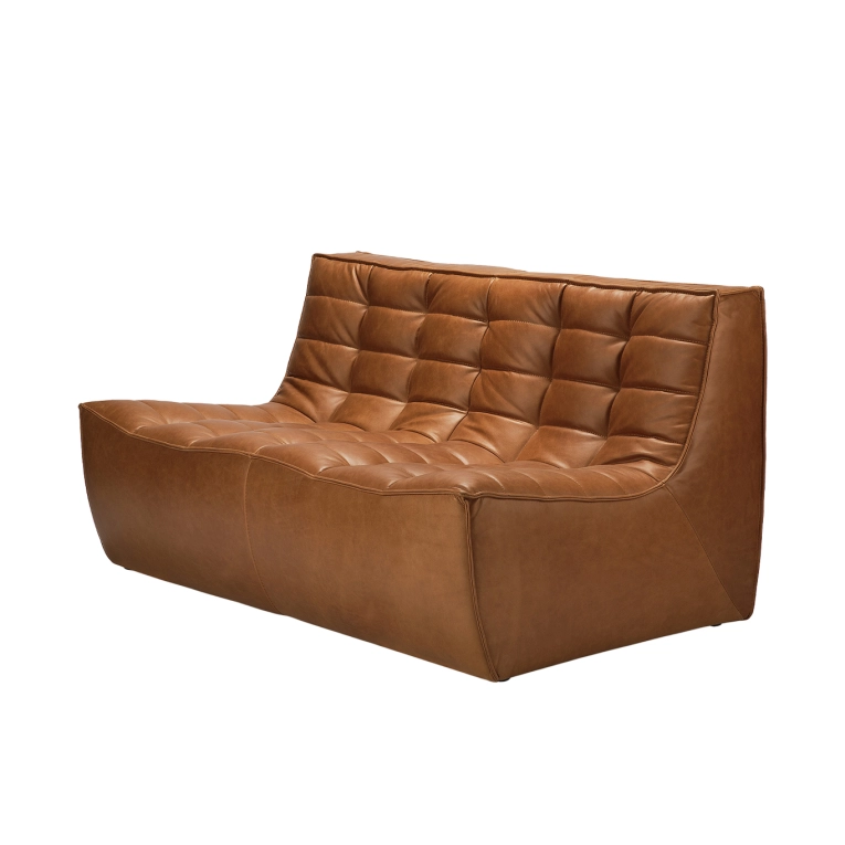 Sofa N701 2-Seater Old Saddle ETHNICRAFT