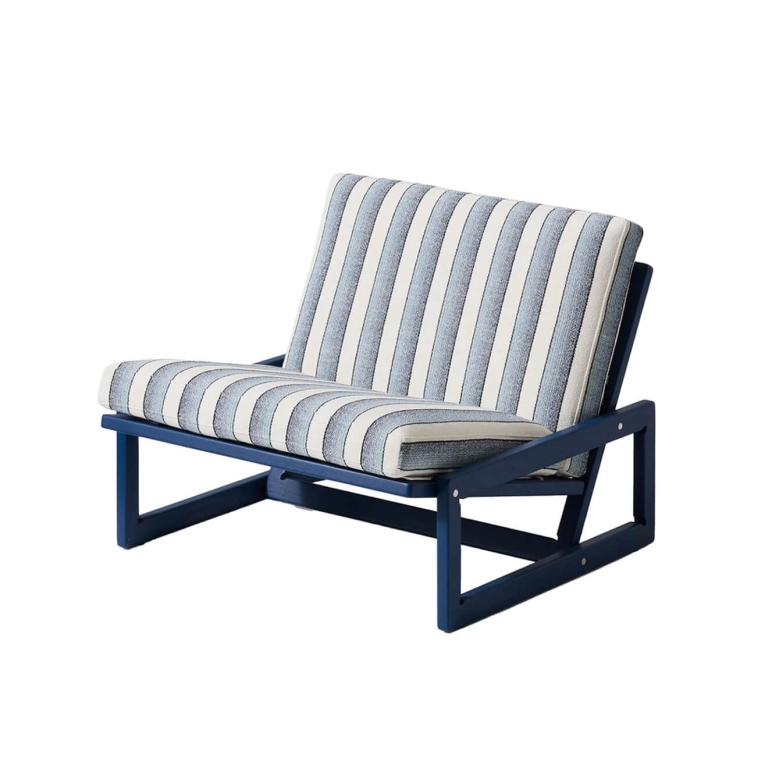 Outdoor Lounge Chair CARLOTTA Cobalt/Orosei Cielo CASSINA