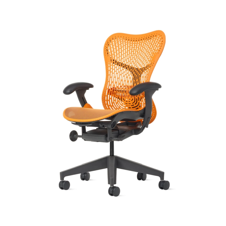 MIRRA 2 Triflex Graphite / Ocre HERMAN MILLER