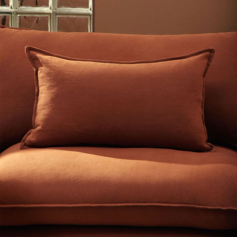 ANARELA modulable 5 places Lin Terracotta KAVE HOME