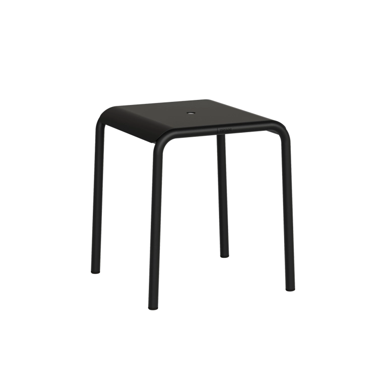 Tabouret extérieur PANORAMA Noir Graphite TIPTOE