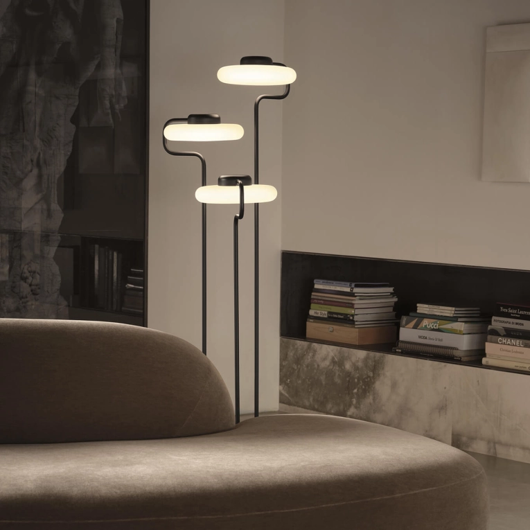 Lampadaire TRATTO FLOOR Noir KDLN