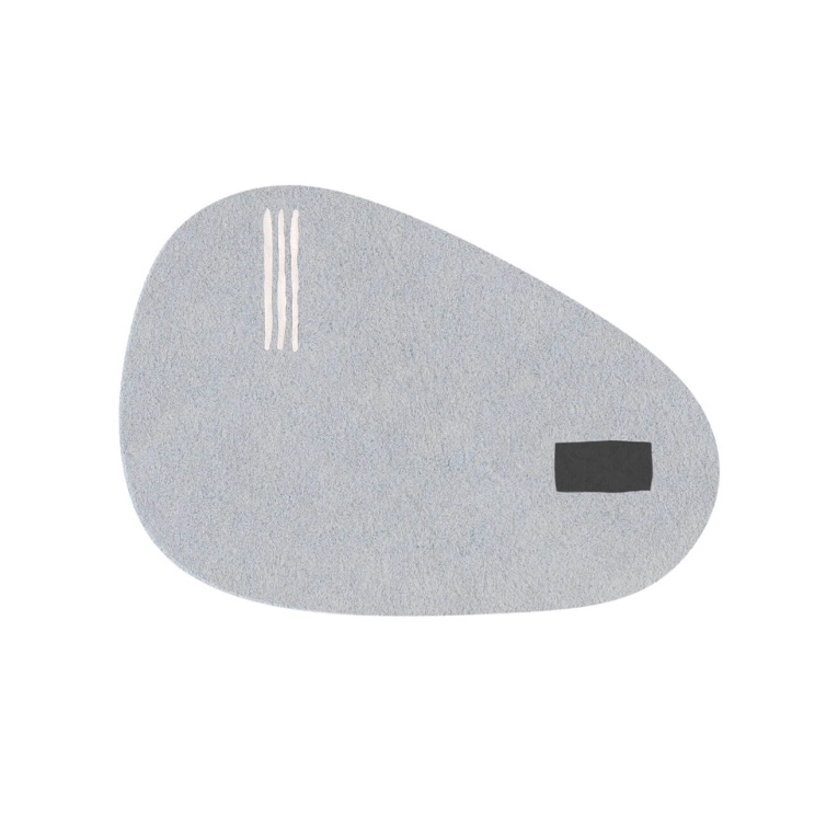 Rug ONIGIRI 255x183 Grey TACCHINI