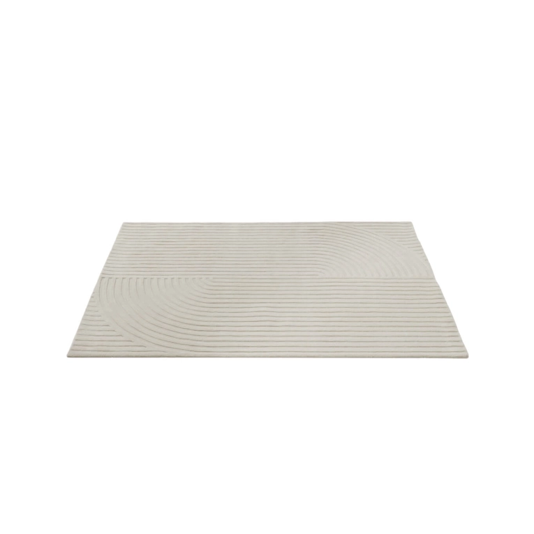 Tapis RELEVO QUATTRO 170x240 Blanc cassé MUUTO