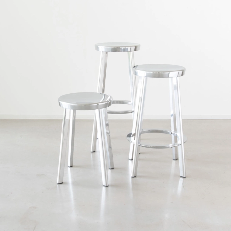 Bar Stool DÉJÀ VU H 76 Polished MAGIS