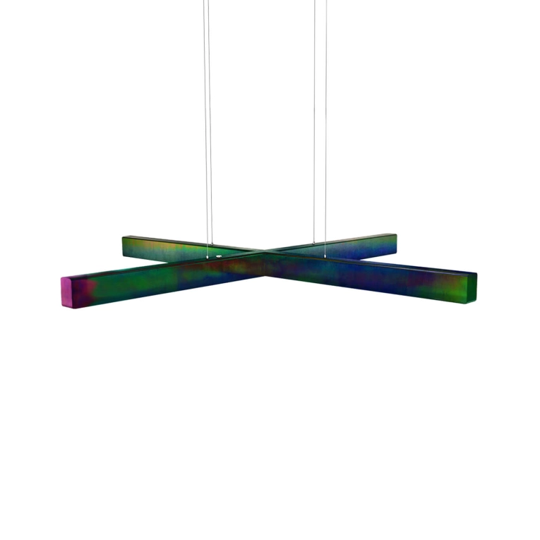Suspension X-MODEL Chrome Opale Foncé ANOUR
