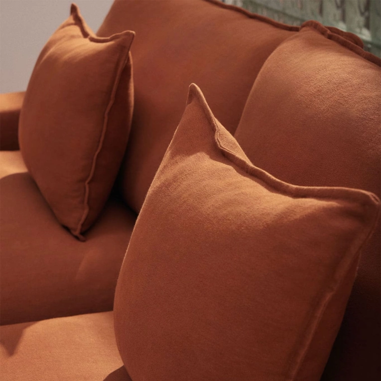ANARELA 3 places Lin Terracotta KAVE HOME
