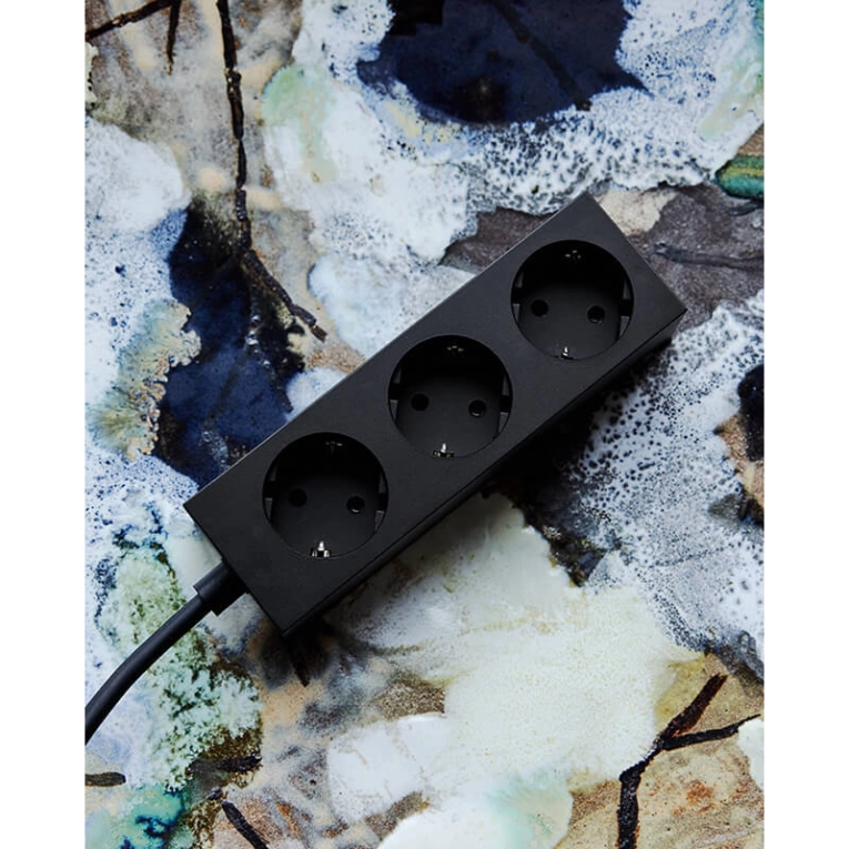 Accessoire luminaire Multiprise POWER BAR 5 m Charbon PEDESTAL