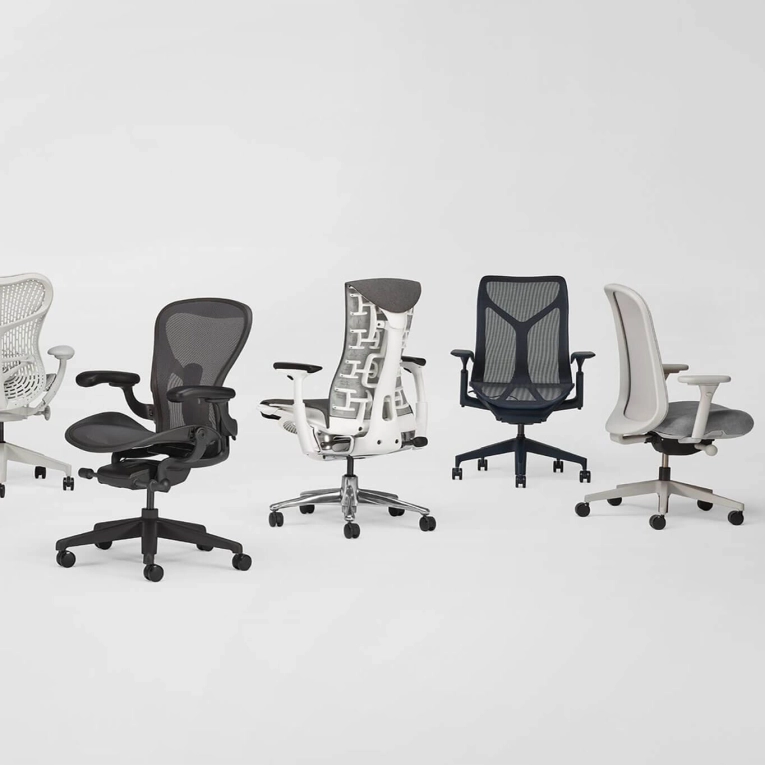 EMBODY Graphite / Aluminium Poli HERMAN MILLER