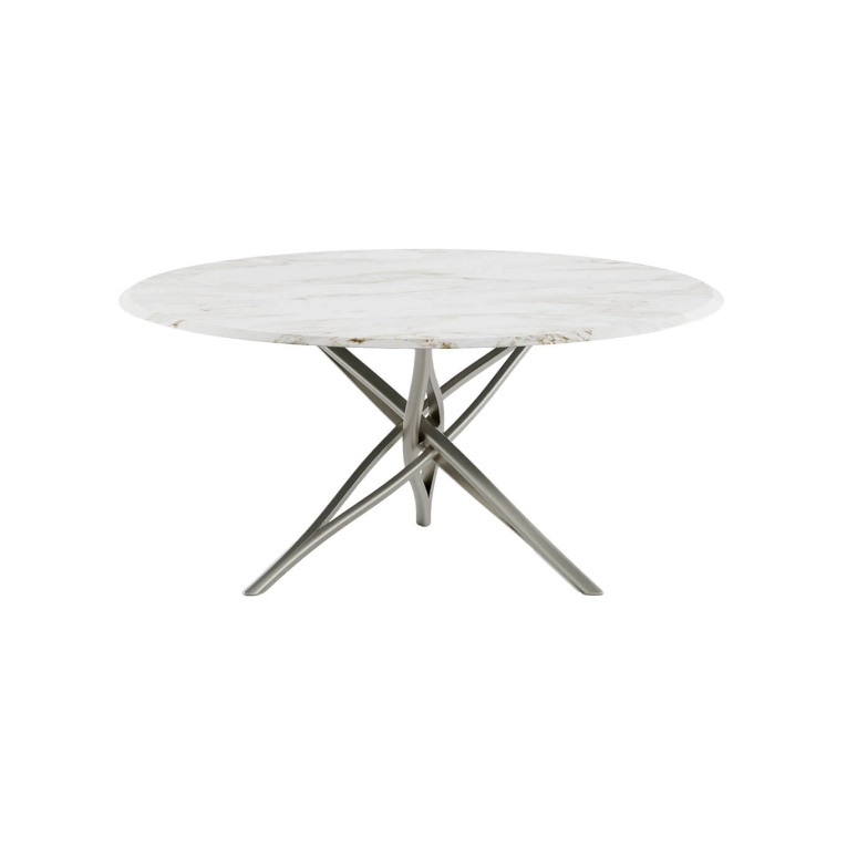 Table SK TABLE Ø 140 Marbre Calacatta MDF
