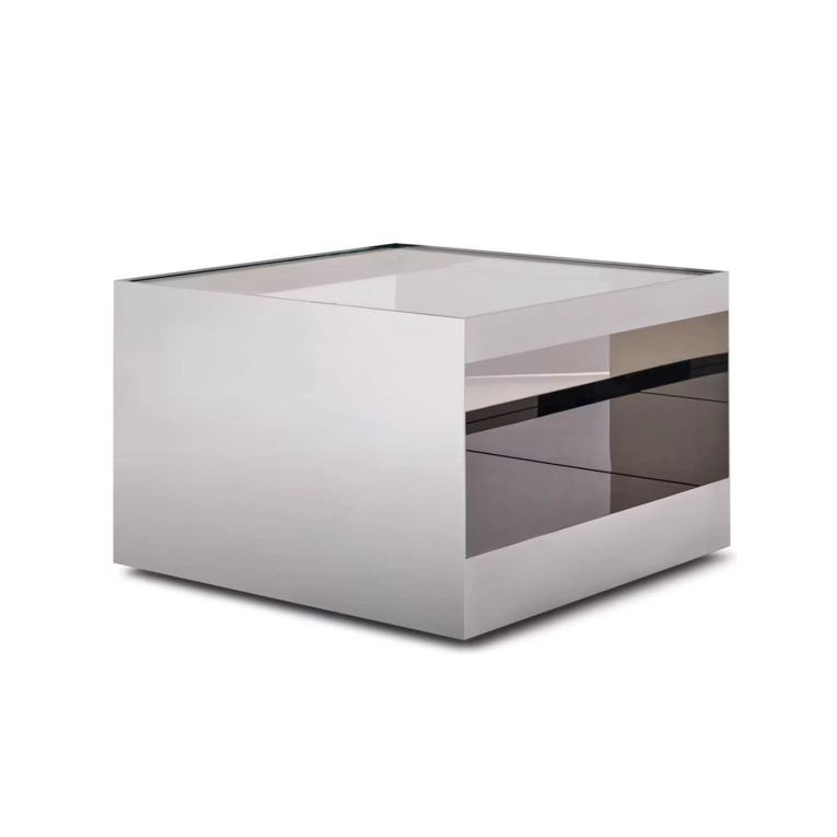 Table basse D'URSO L 56 Acier KNOLL