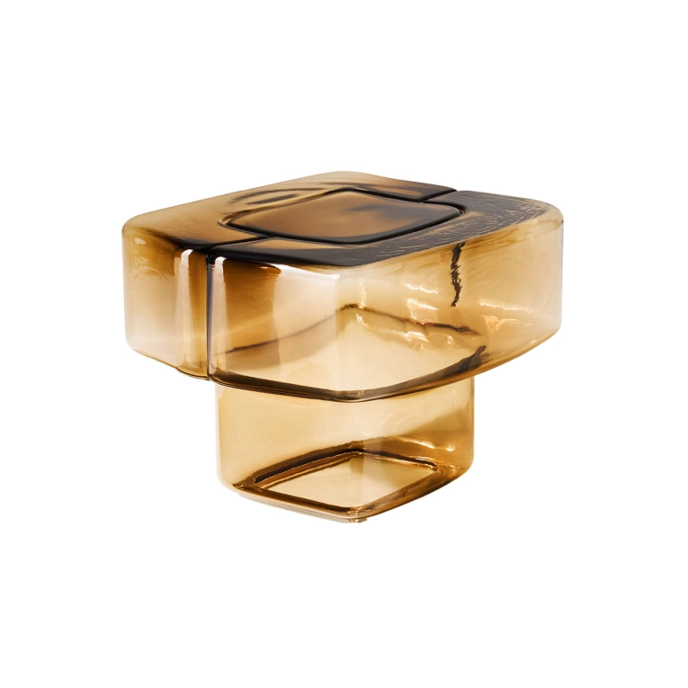 Table d'appoint guéridon Guéridon FLUID JOINERY Fumé CASSINA