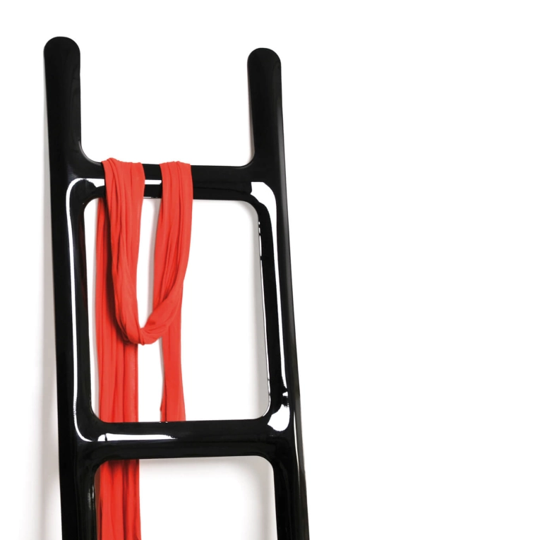 Coat Rack DRAB Black glossy ZIETA