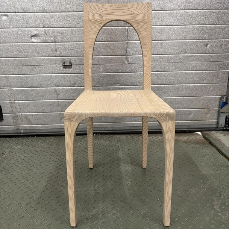 Dining Chair GIO Chêne Blanchi PAOLO CASTELLI
