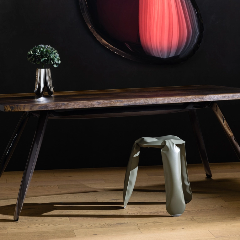 Tabouret PLOPP STANDARD Gris mousse mat ZIETA