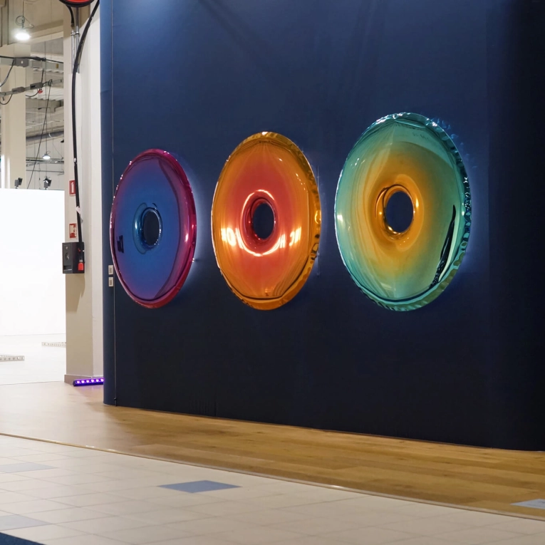 Mirror RONDO Topaz-Sapphire ZIETA