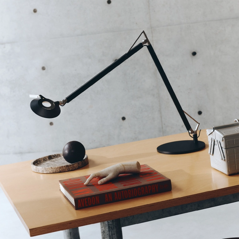 Lampe de bureau TORINO Noir STILNOVO
