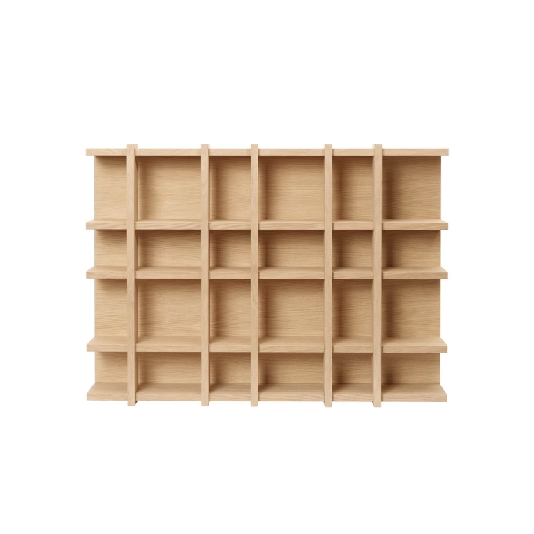 Shelving TILEM 6x4 Oak FERM LIVING