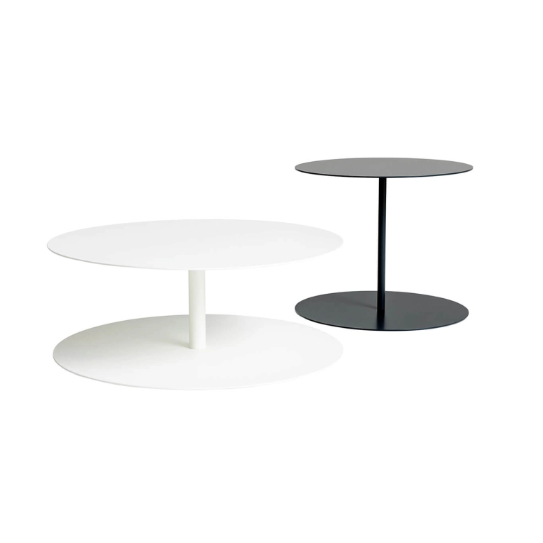 Coffee Table GONG Ø 73 White CAPPELLINI