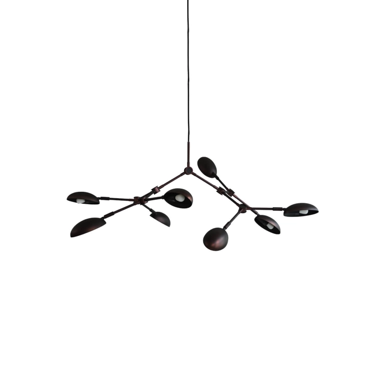 Suspension DROP CHANDELIER MINI Noir brûlé 101 COPENHAGEN