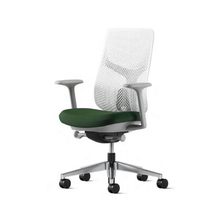 VERUS Triflex Mineral 982 Studio White / Aluminium Poli  HERMAN MILLER