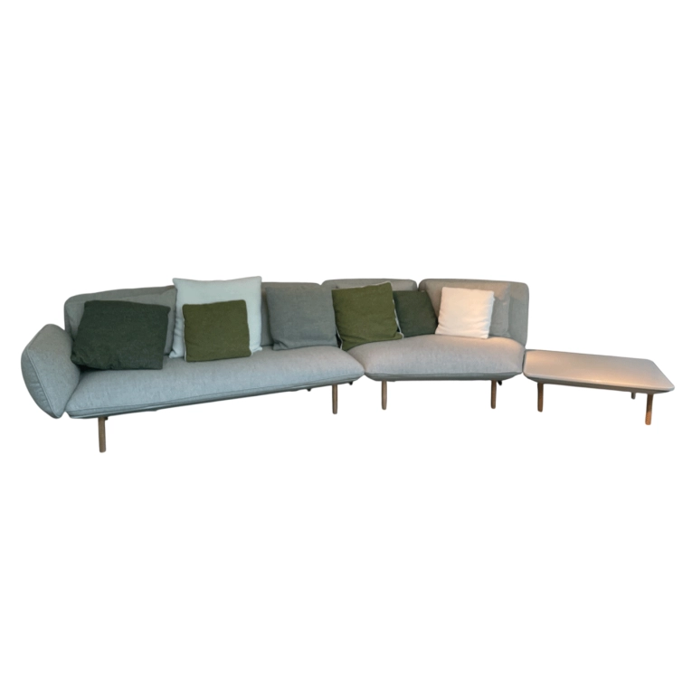 SENJA Lin / Teck avec table basse TRIBU