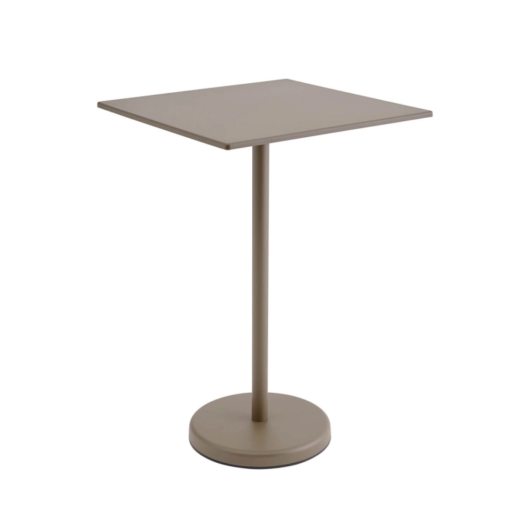 Outdoor Table LINEAR STEEL CAFÉ 70x105 Taupe MUUTO