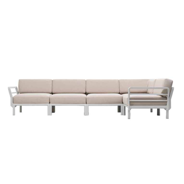 Outdoor Sofa MAXIMO 5 Gesso/Pearl NARDI