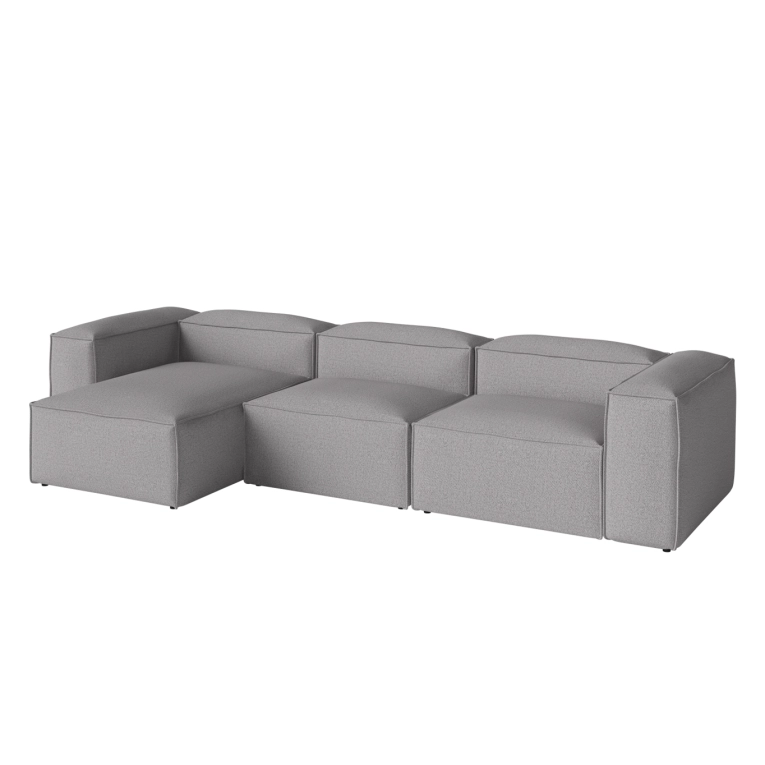 Canapé COSIMA Chaise Longue Gauche 340x100 Light Grey BOLIA