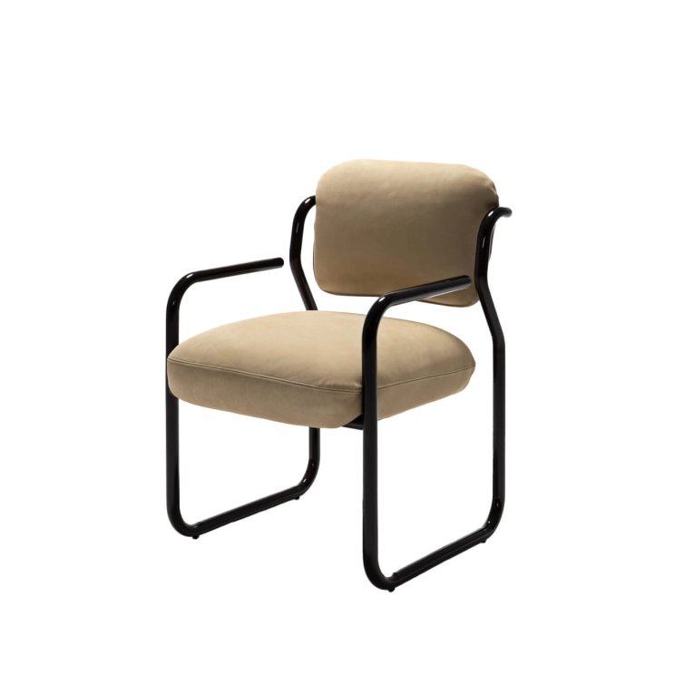 Dining Chair MODERNISTA Nubuck/thermoplastic resin foots EXTETA