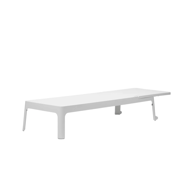 Bain de soleil, chaise longue et hamac PLANO Blanc NARDI