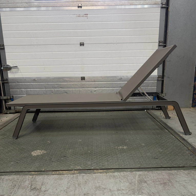 Outdoor Bench and Sunlounger LATITUDE Taupe without armrests KETTLER