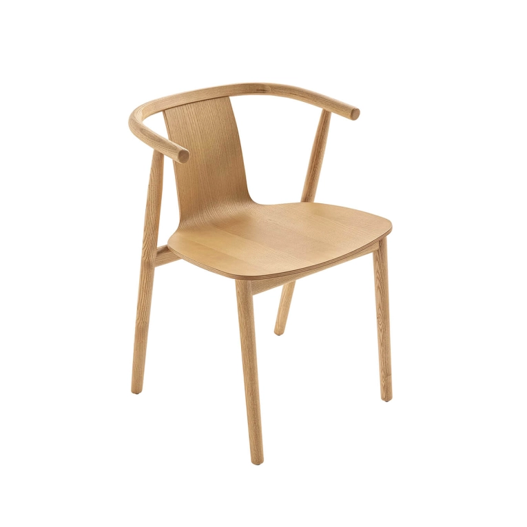 Dining Chair BAC Oak CAPPELLINI
