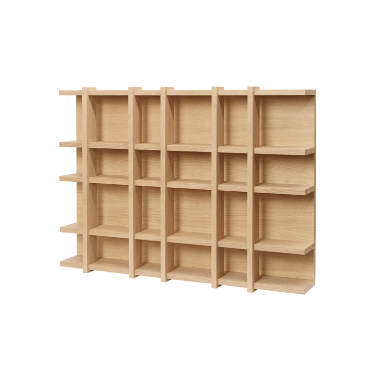 Shelving TILEM 6x4 Oak FERM LIVING