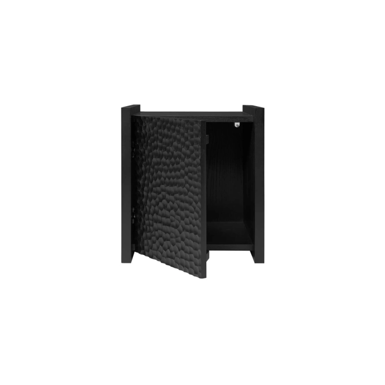 Side Table SCARNI W 38 Black FERM LIVING