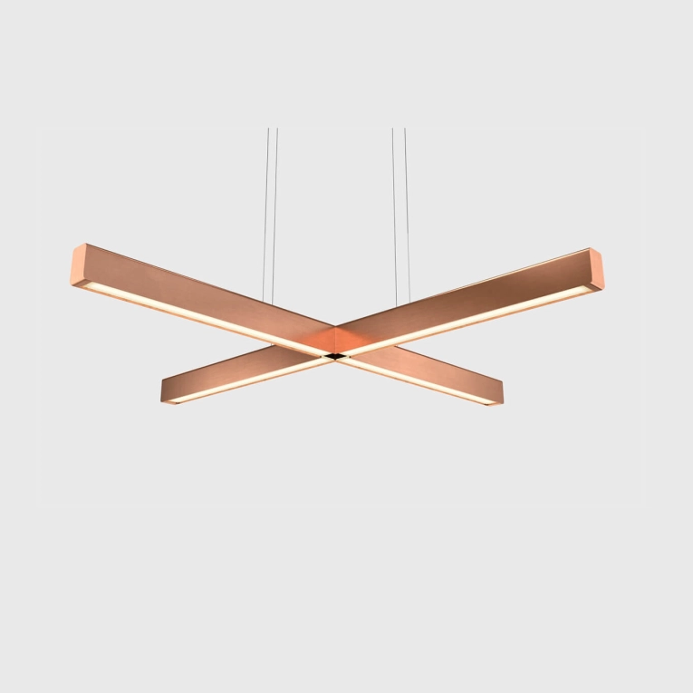 Pendant Light X-MODEL Brushed Copper ANOUR