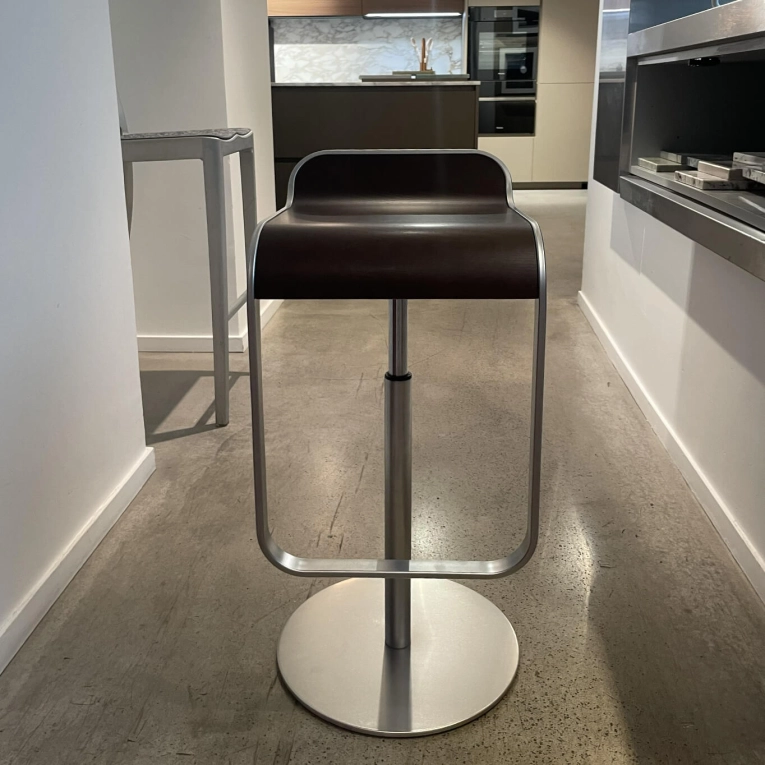 Tabouret haut LEM Noyer LAPALMA