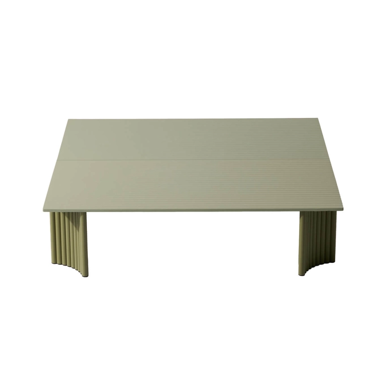 Outdoor Coffee Table VIDALENTA 120x120 Moss Green CASSINA