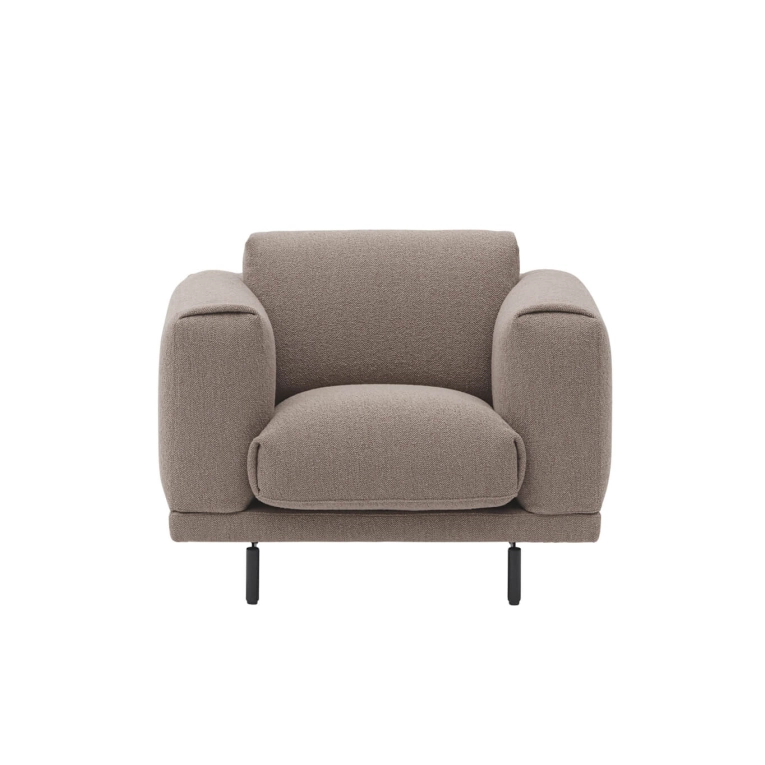 Fauteuil REST pieds métal Heart 6 MUUTO