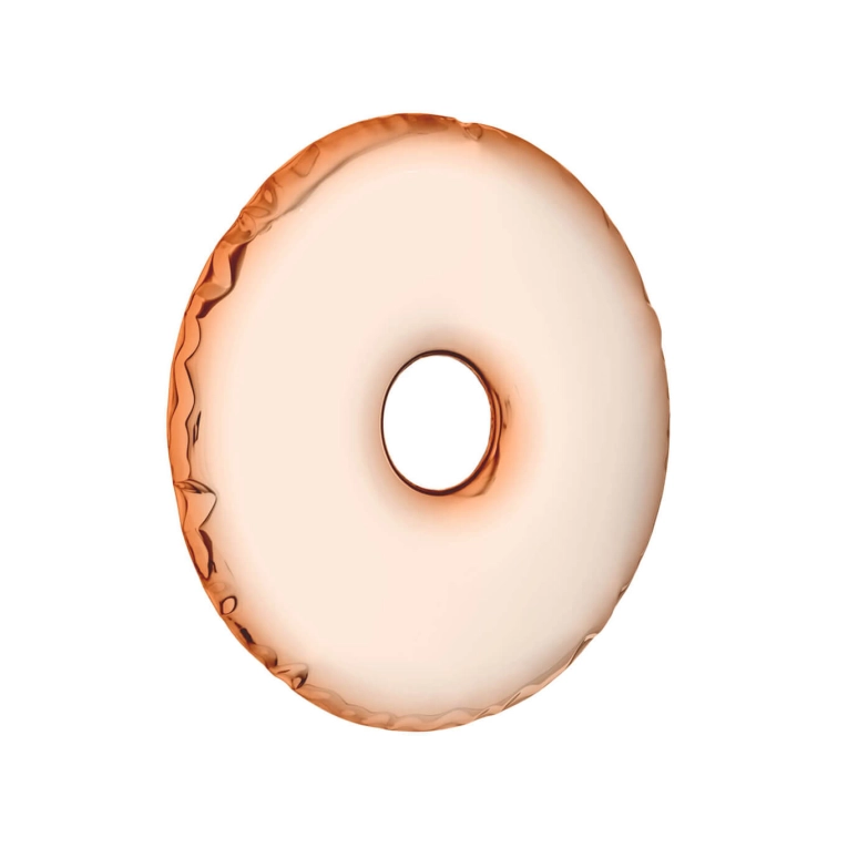 Mirror RONDO Aurum Rose gold ZIETA