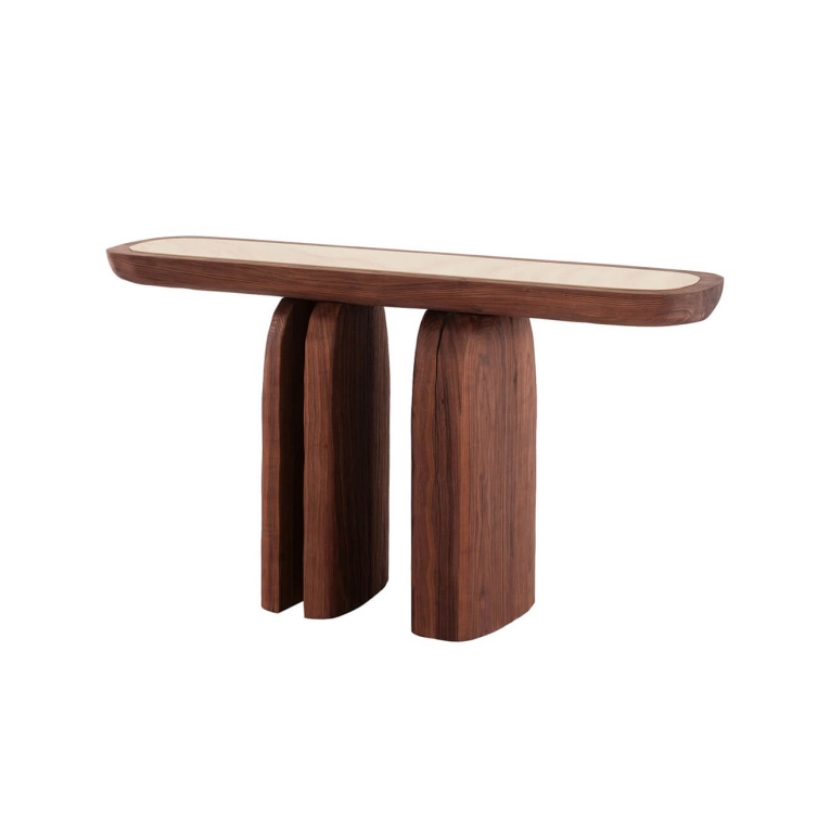 Console table BREAD Walnut TACCHINI