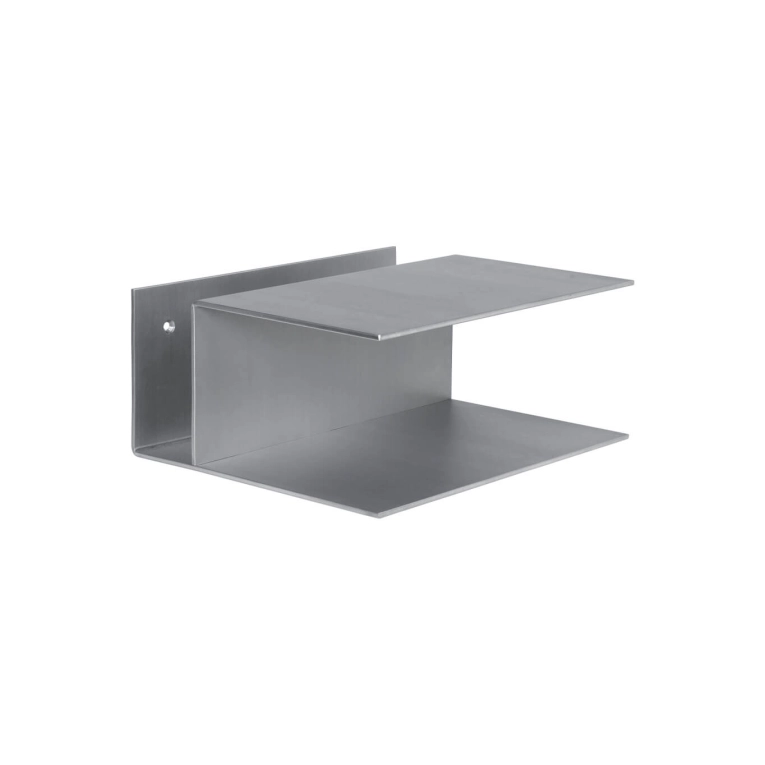 LAGER Bedside Table Aluminium FERM LIVING