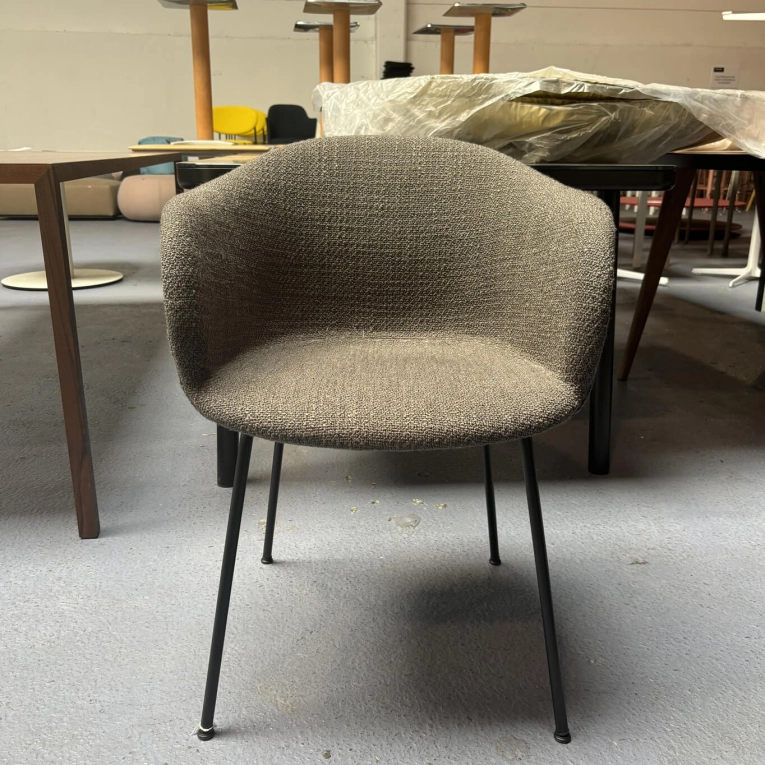 Dining Chair ELEFY JH29 Grey fabric AND TRADITION