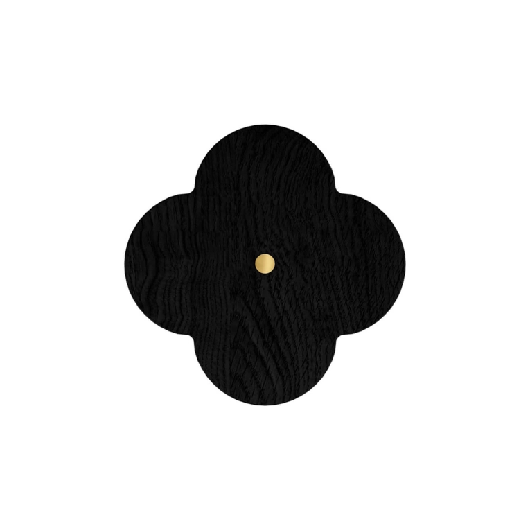 Wall Hook ANDRÉE L Black Ash HARTO