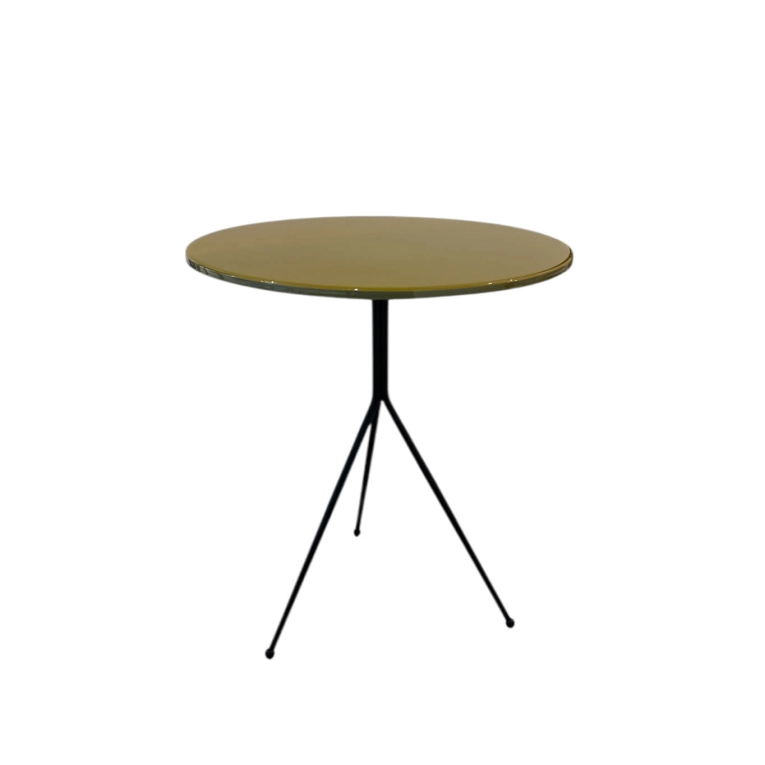 Side Table LIQUID Ø 40 kiwi BAXTER MADE IN ITALY