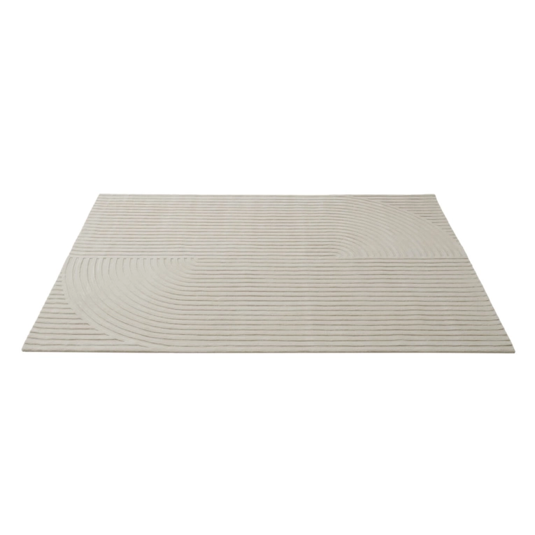 Tapis RELEVO QUATTRO 200x300 Blanc cassé MUUTO