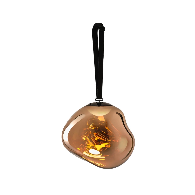 Lampe à poser MELT PORTABLE LARGE Or TOM DIXON