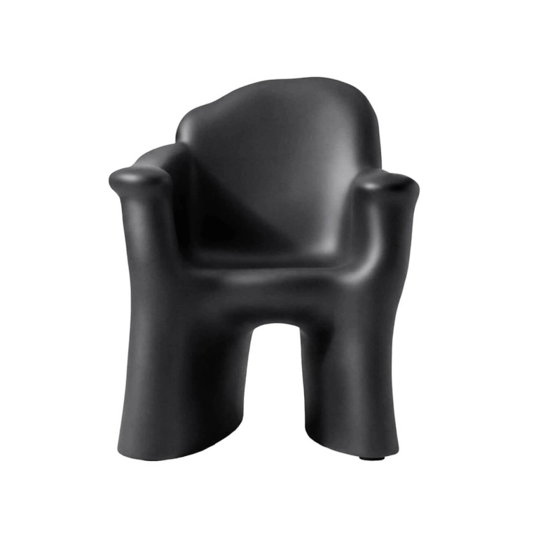 Dining Chair DALILA with armrests black CASSINA